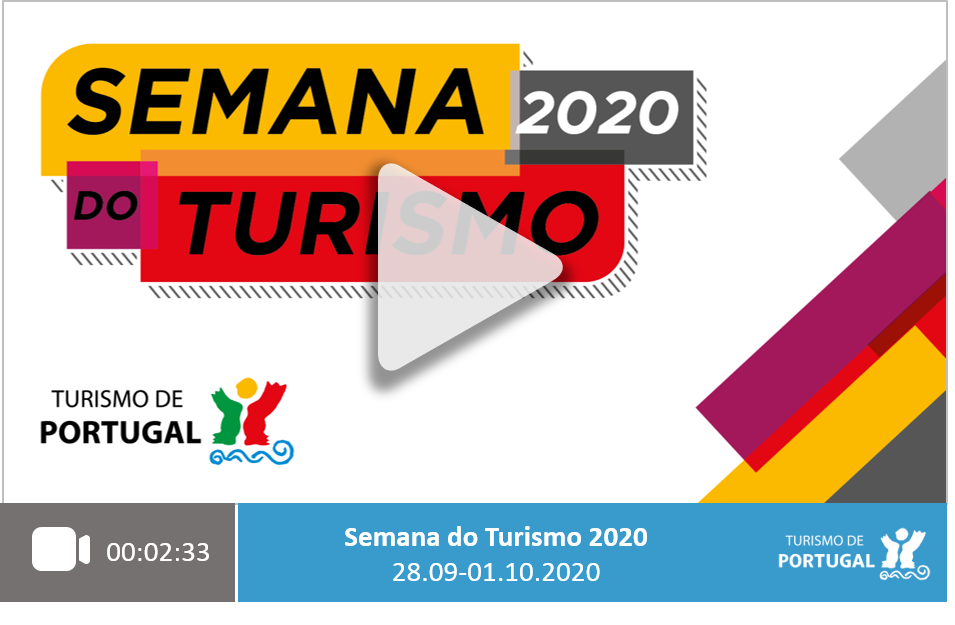 Imagem para vídeo da ​Semana do Turismo 2020​