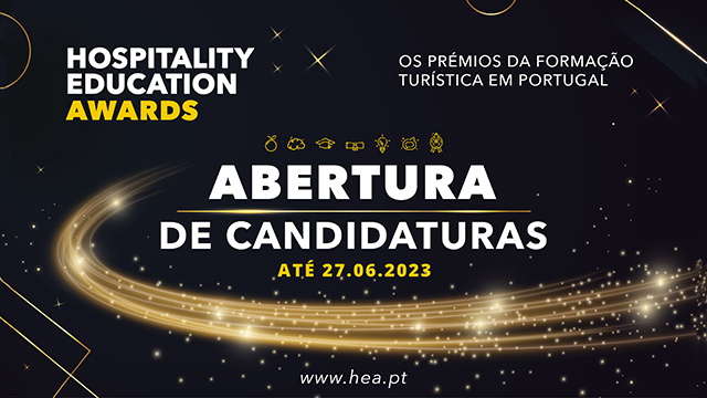 Candidaturas abertas aos Hospitality Education Awards 2023 