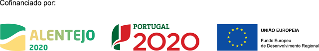 Logotipos Alentejo 2020 Portugal 2020 FEDER União Europeia