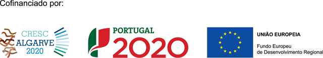 Logotipos CRESC Algarve 2020 Portugal 2020 FEDER União Europeia