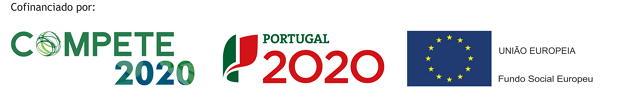 Logotipos Compete 2020 Portugal 2020 FSE União Europeia