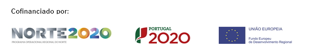 Logotipos Norte 2020 Portugal 2020 FEDER União Europeia