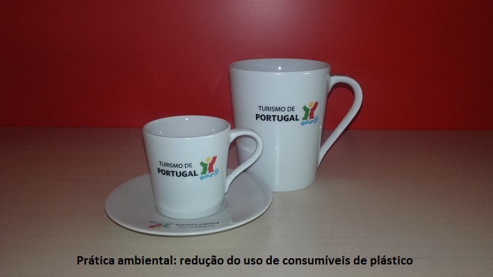 Chávenas de café de porcelana